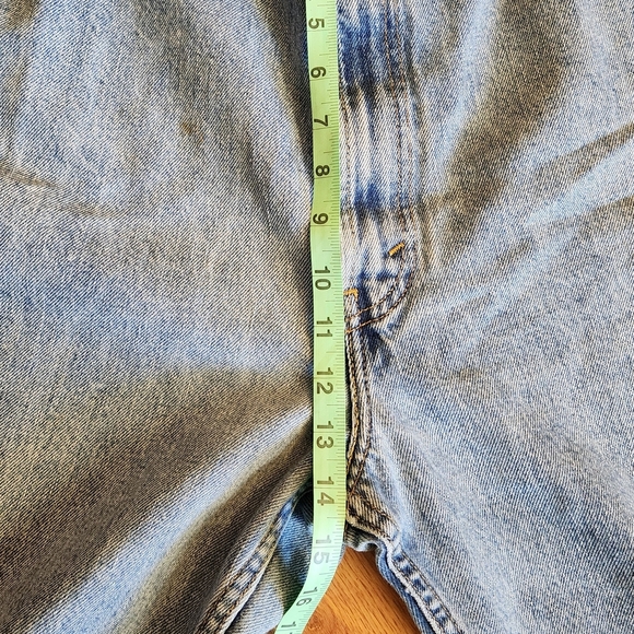 Vintage 80's Levi's 550 Red Tab Relaxed Fit Size 50x32 Denim Light Wash. - Picture 9 of 10